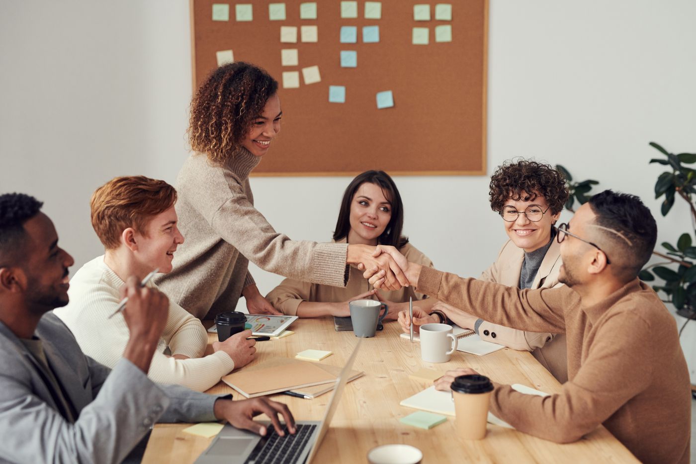 Professionals participating in a workplace training session